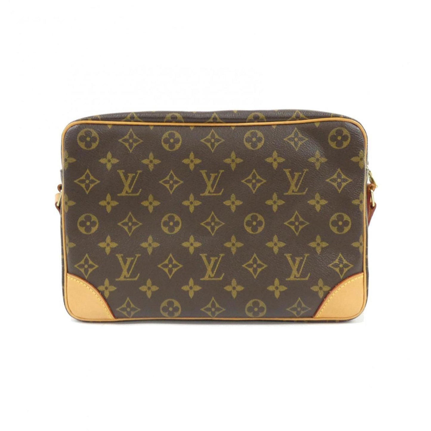 Louis Vuitton Coated Canvas Brown Shoulder Bags