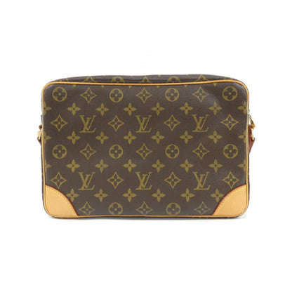 Louis Vuitton Coated Canvas Brown Shoulder Bags