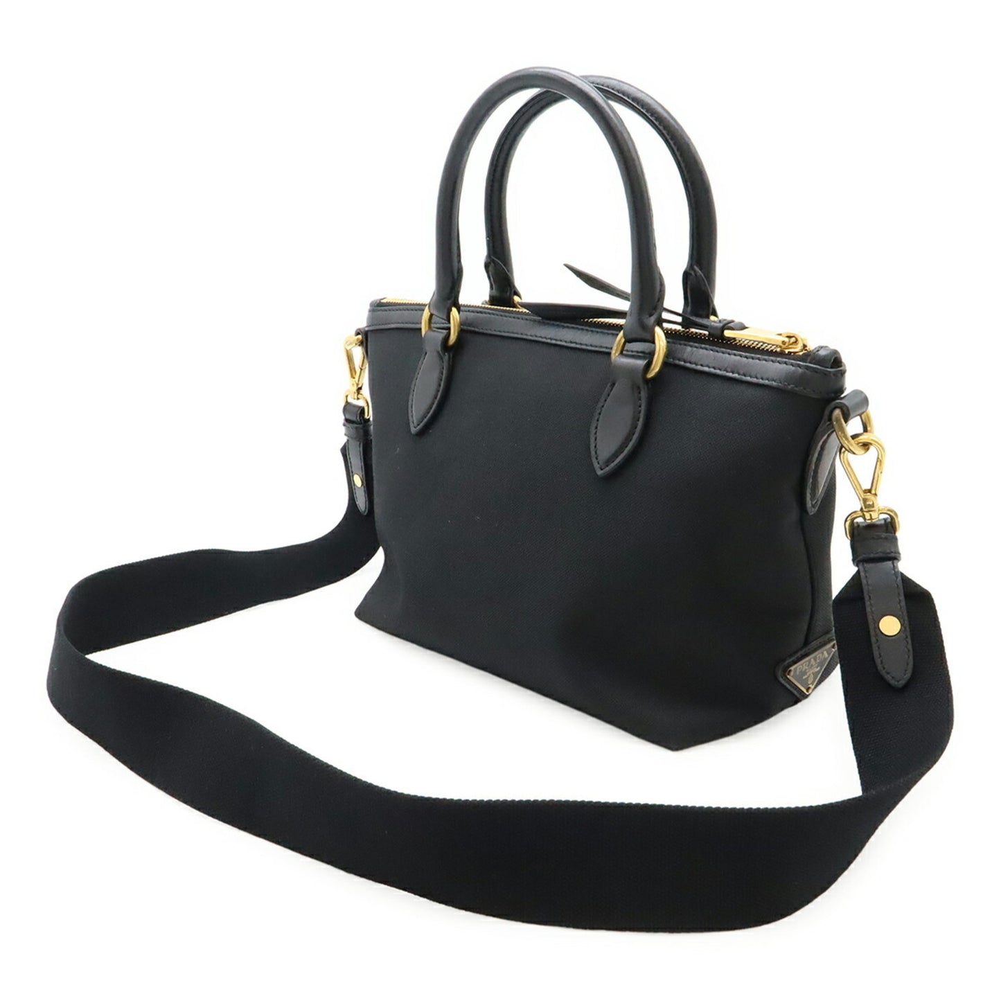 Prada Canvas Black Handbags