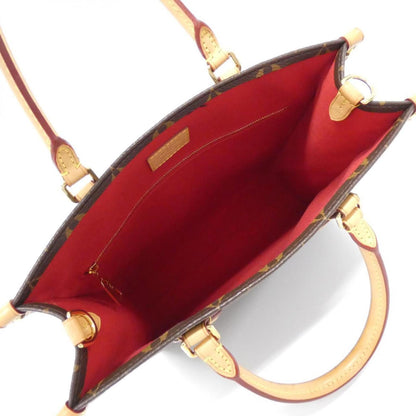 Louis Vuitton Coated Canvas Brown Handbags