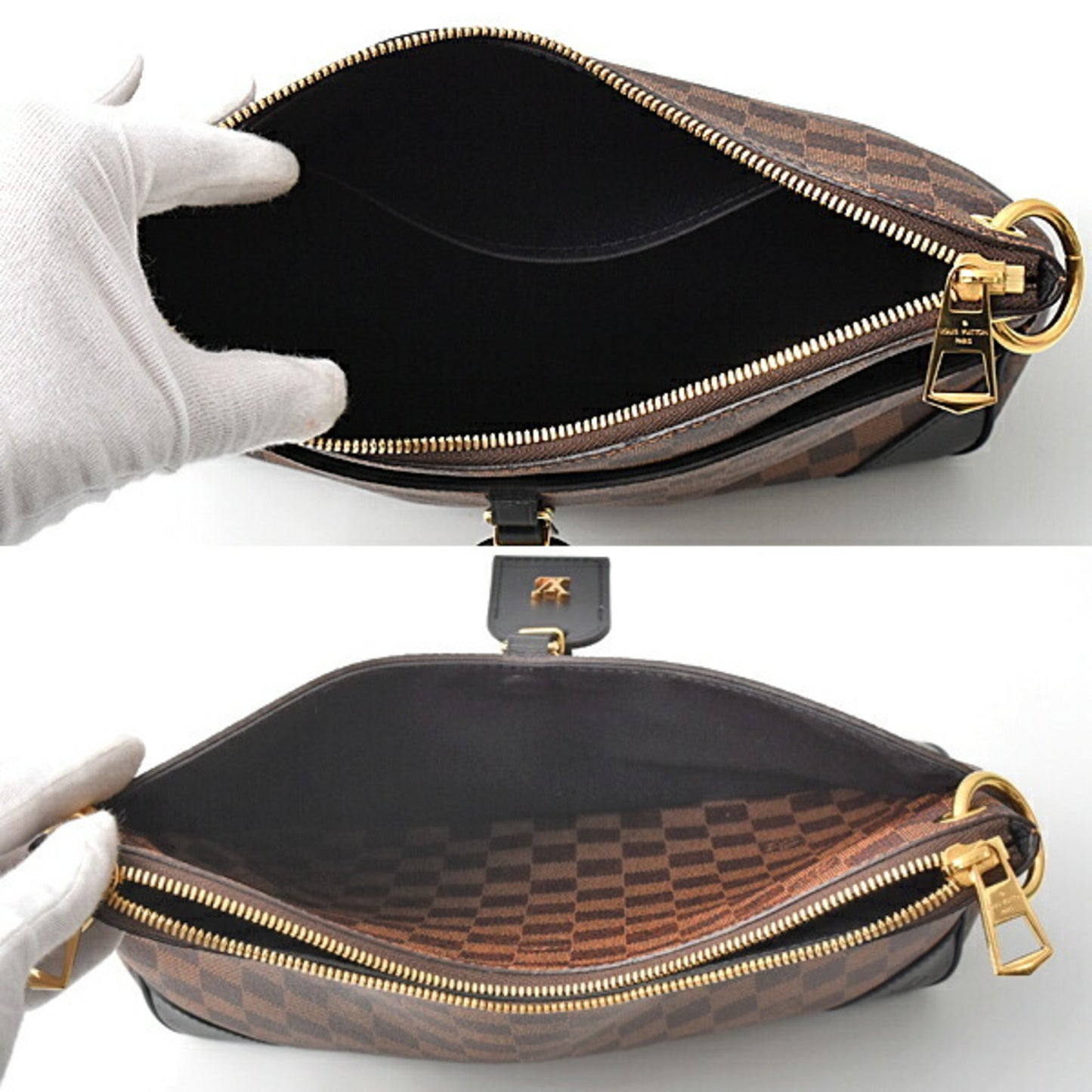 Louis Vuitton Monogram Canvas Brown Shoulder Bags