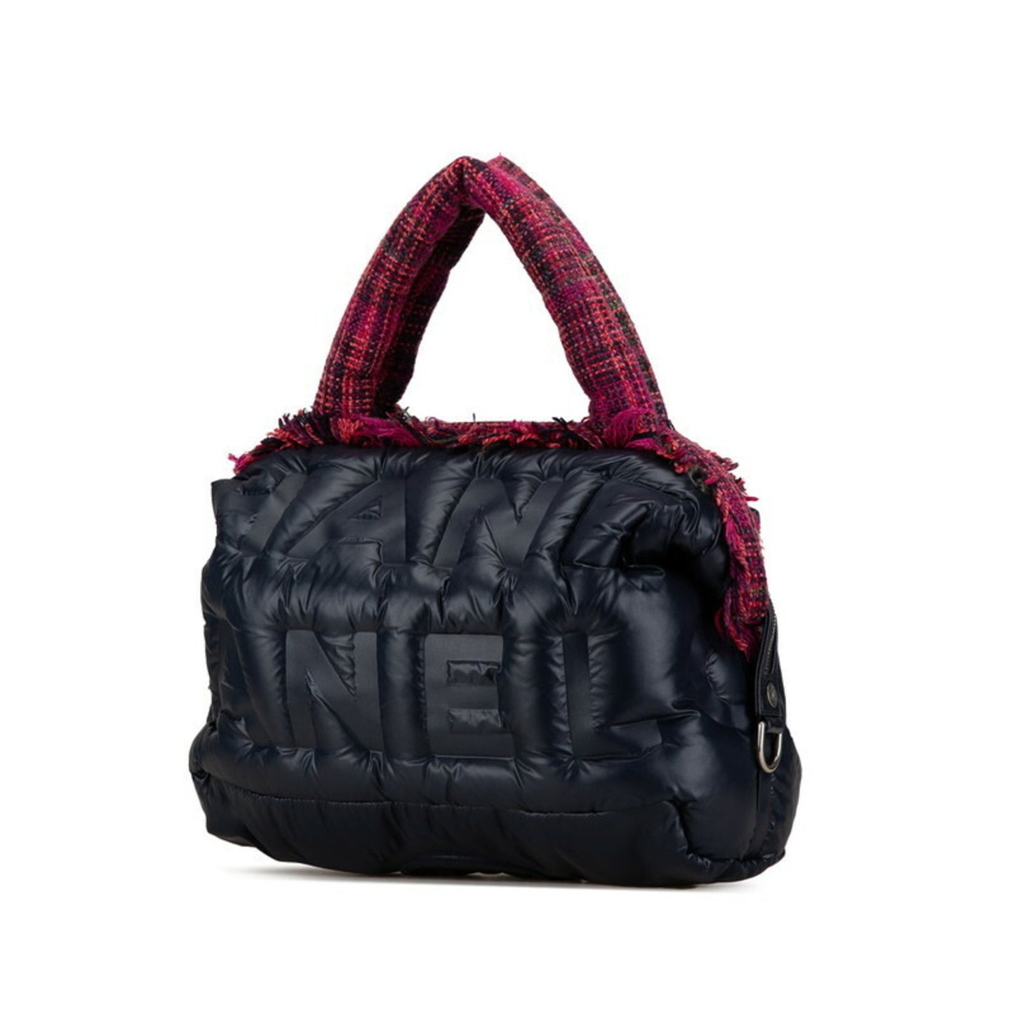 Chanel Nylon Blue Handbags