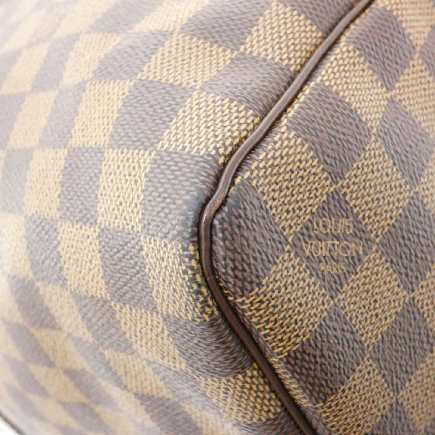Louis Vuitton Coated Canvas Brown Travel Bags