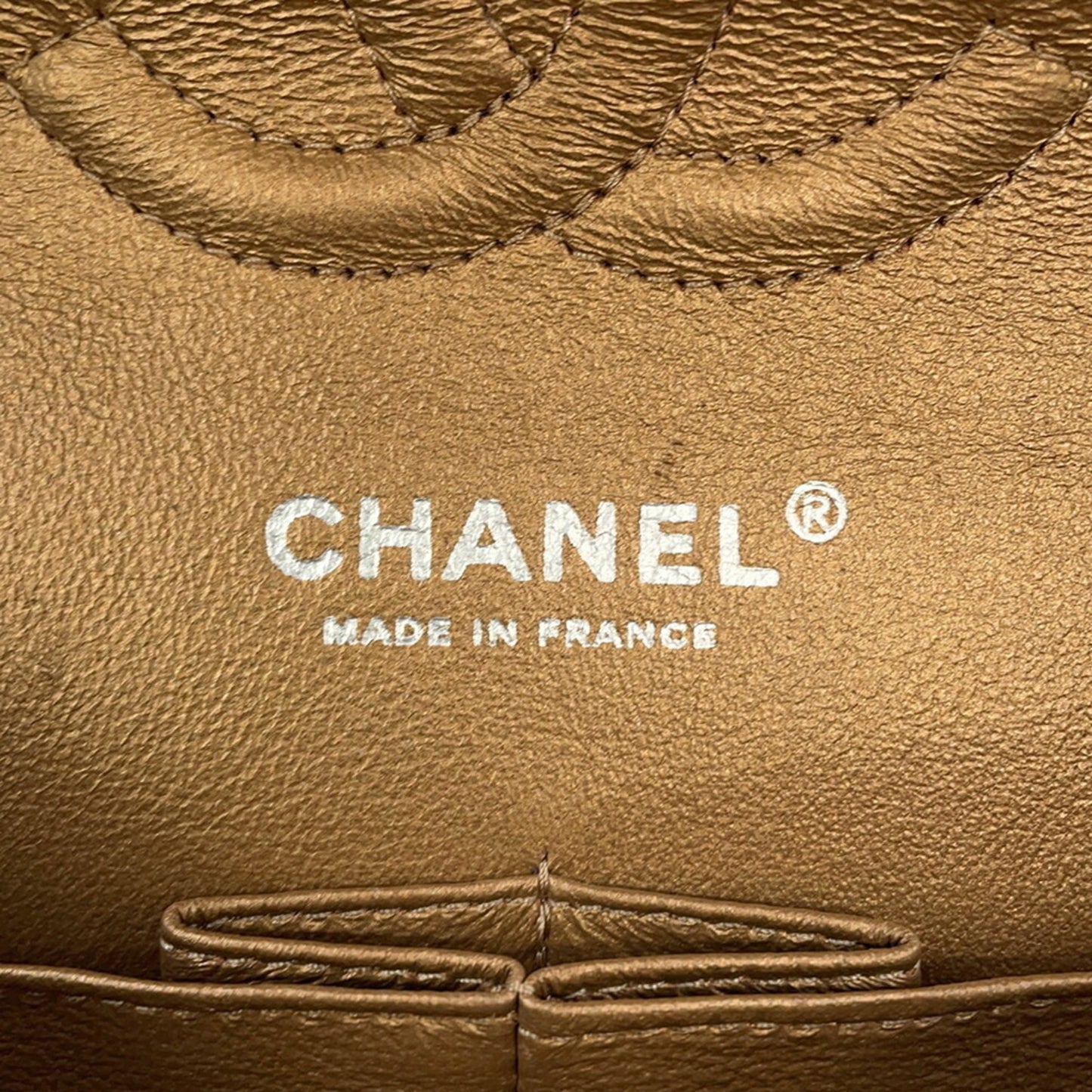 Chanel Calfskin Gold Shoulder Bags