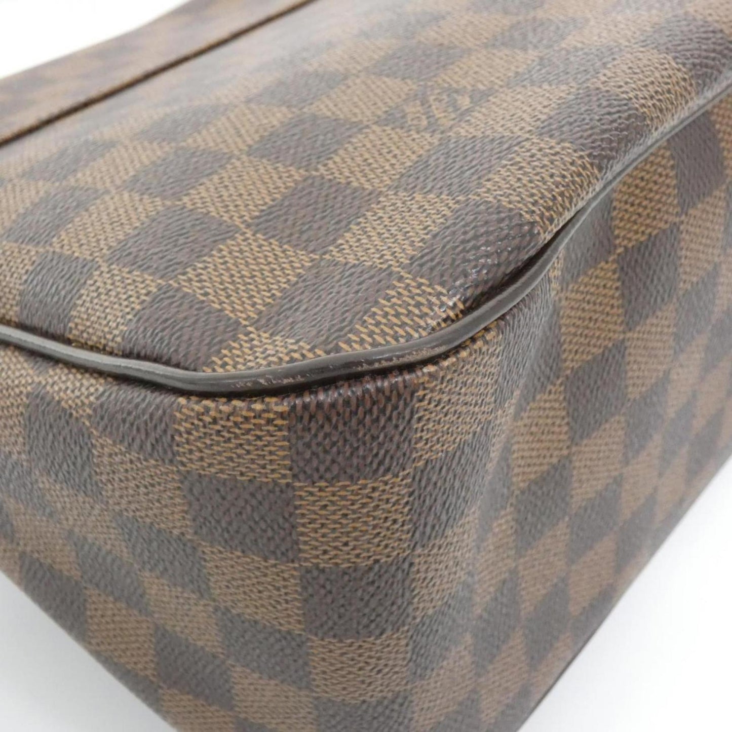 Louis Vuitton Coated Canvas Brown Shoulder Bags