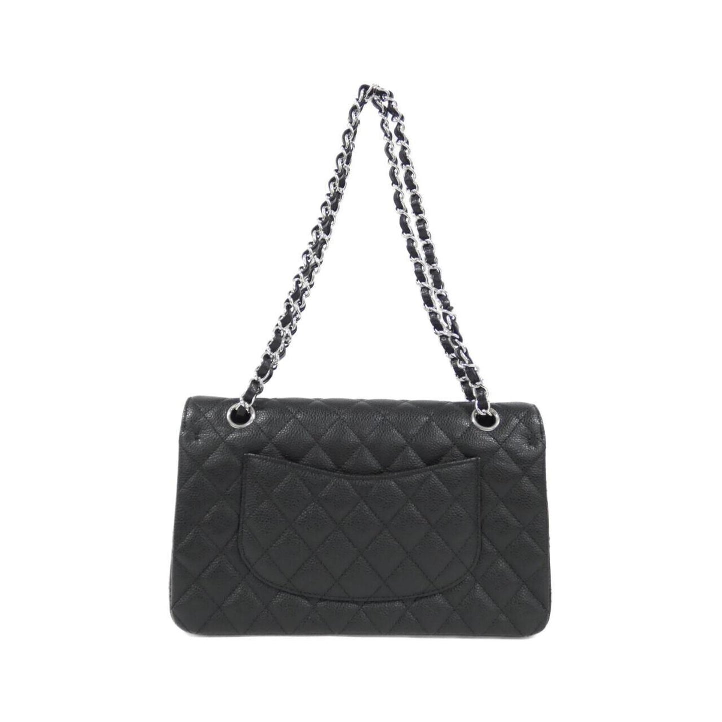 Chanel Calfskin Black Shoulder Bags