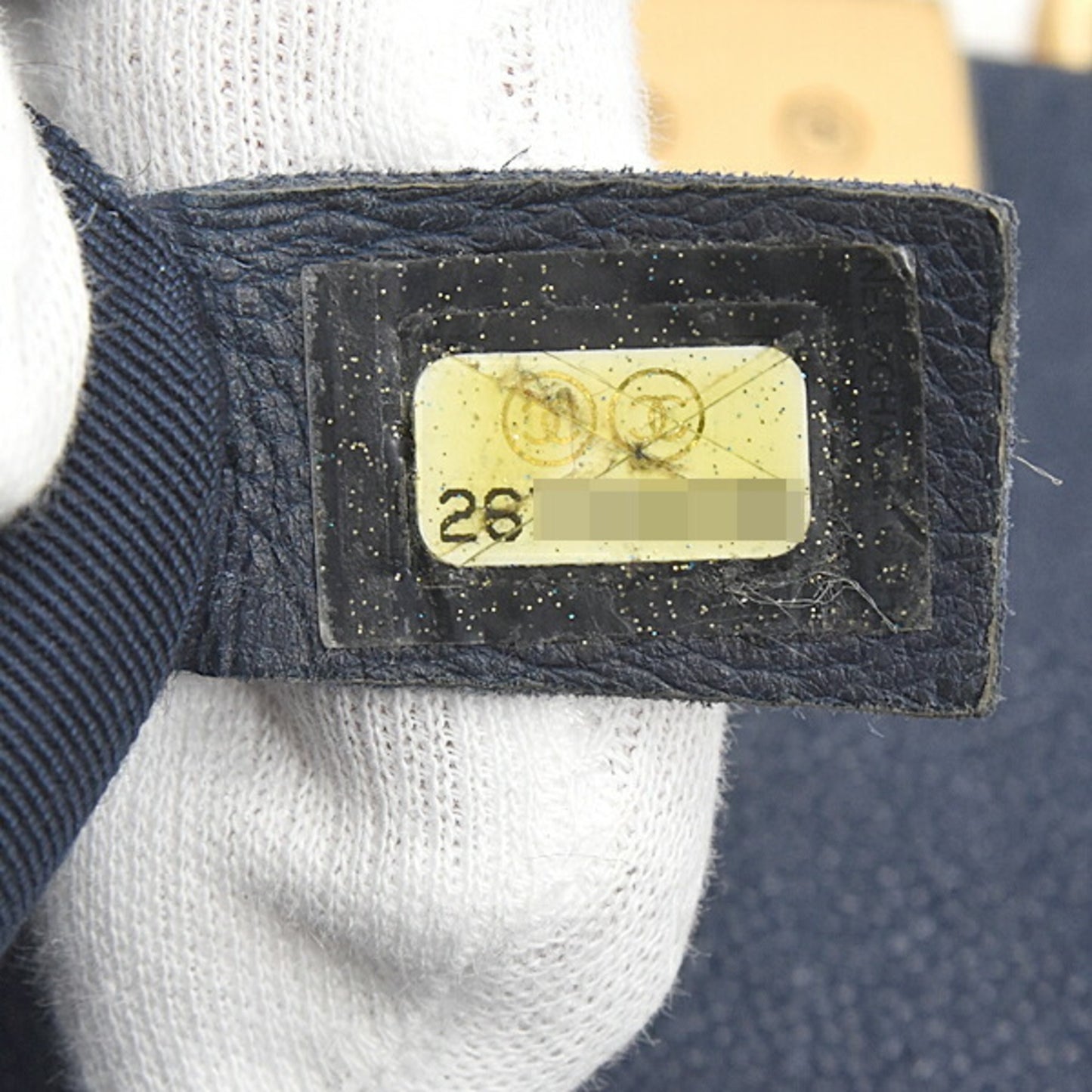 Chanel Calfskin Blue Shoulder Bags