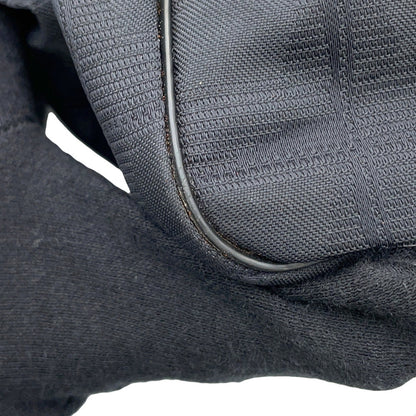 Chanel Woven Fabric Black Tote Bags