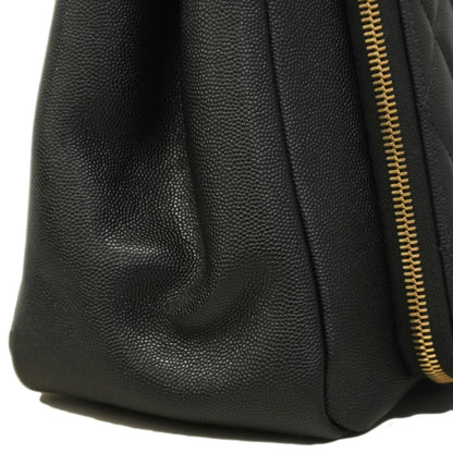 Chanel Calfskin Black Handbags