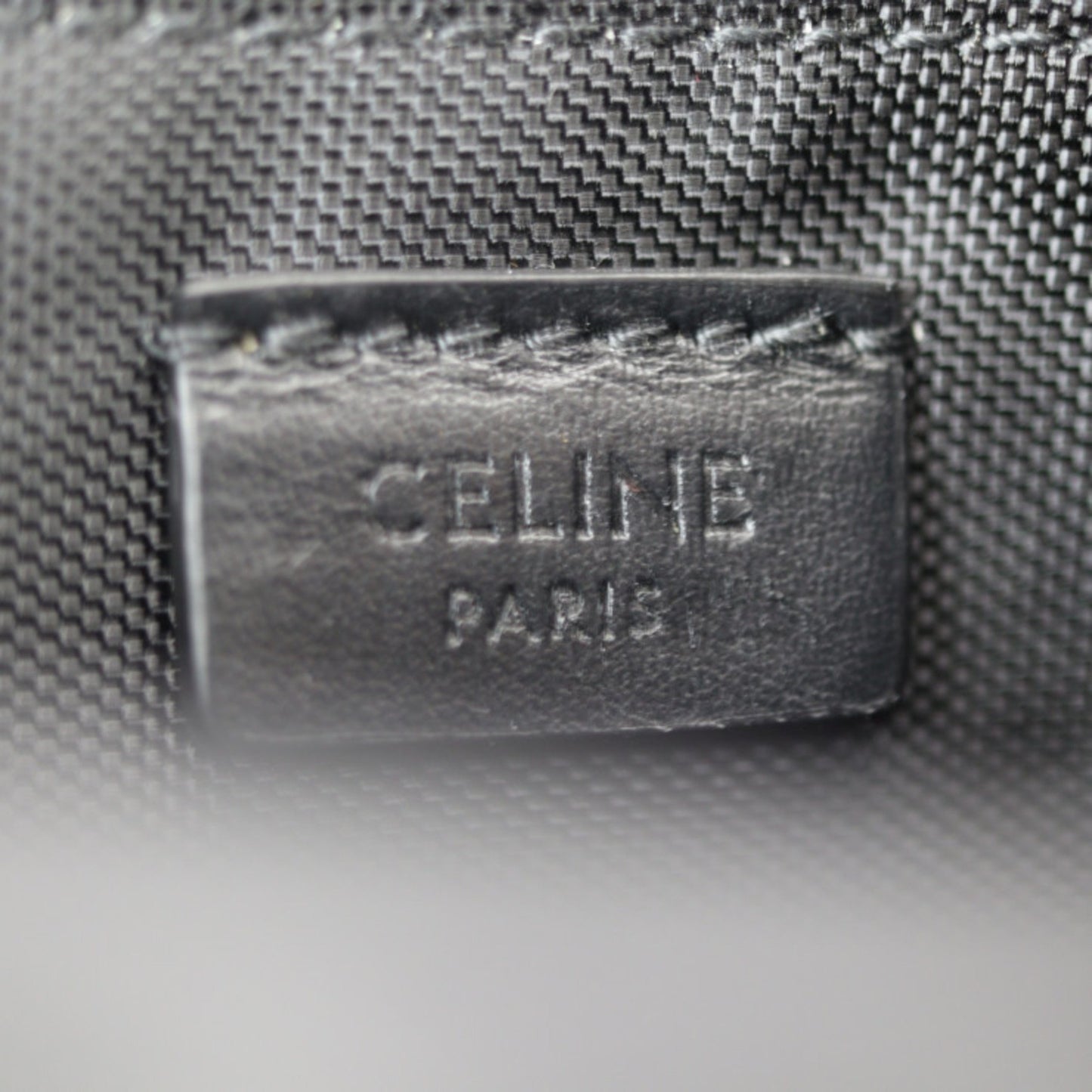Celine Nylon Black Shoulder Bags