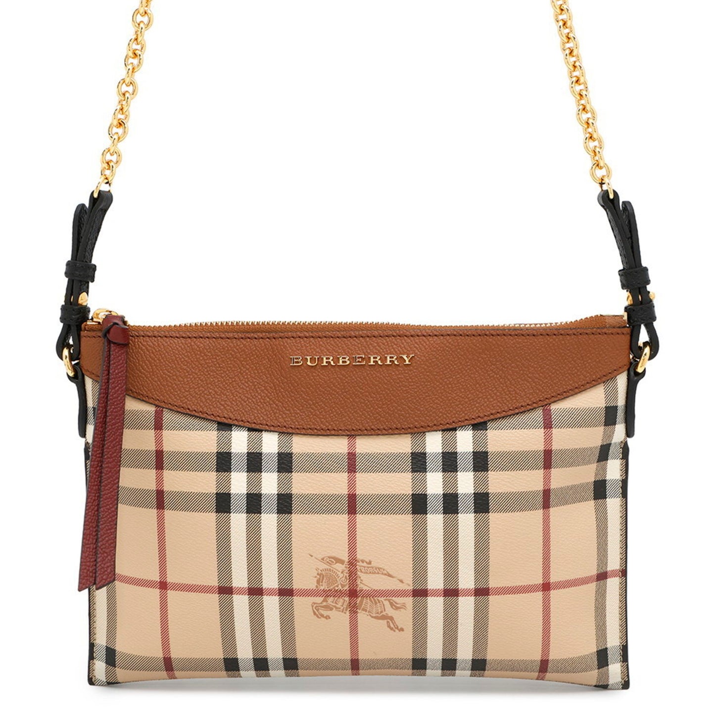 Burberry Pvc Brown Handbags
