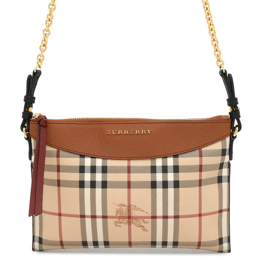 Burberry Pvc Brown Handbags