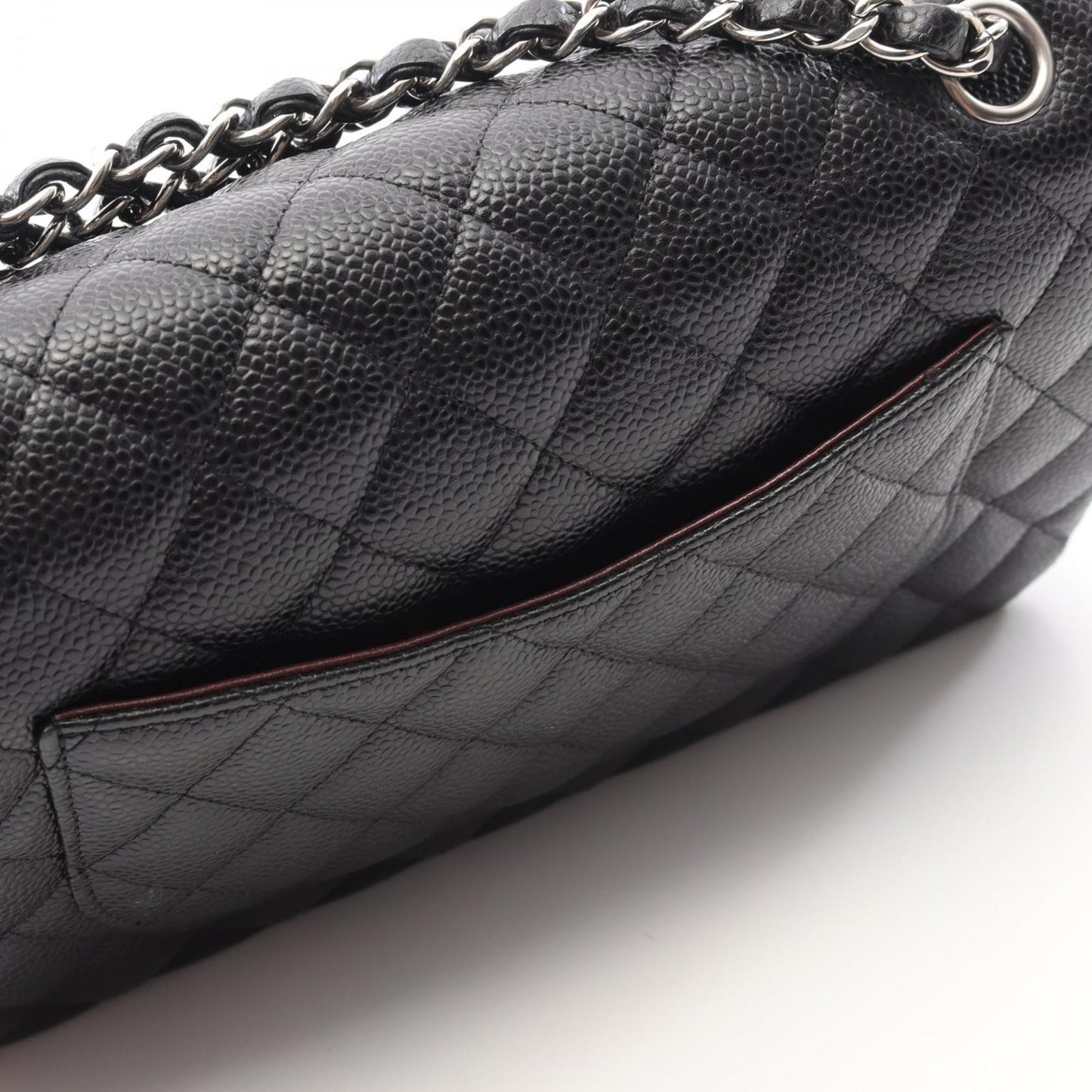 Chanel Calfskin Black Shoulder Bags
