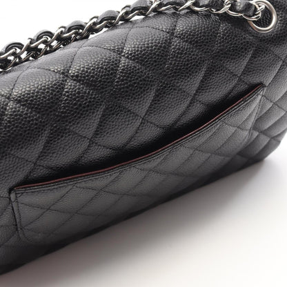 Chanel Calfskin Black Shoulder Bags