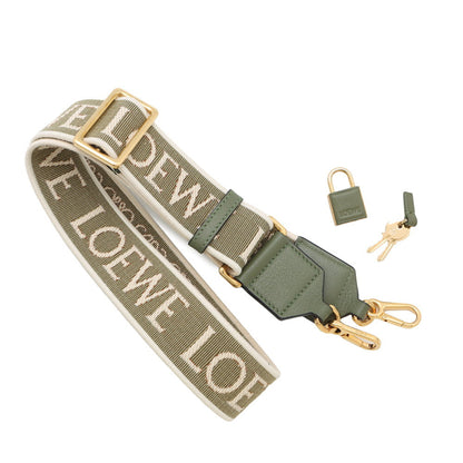 Loewe Canvas Green Handbags