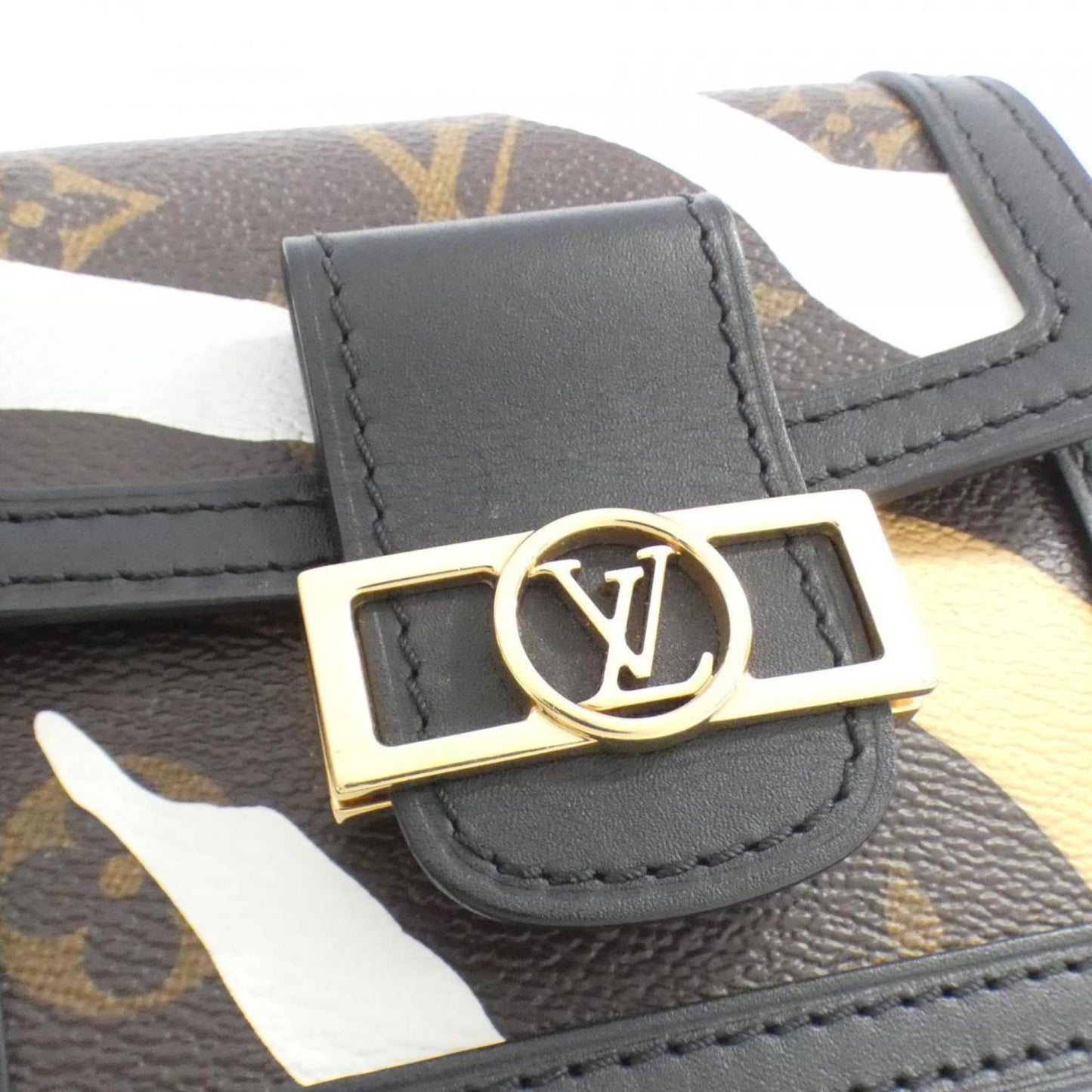 Louis Vuitton Coated Canvas Brown Crossbody Bags
