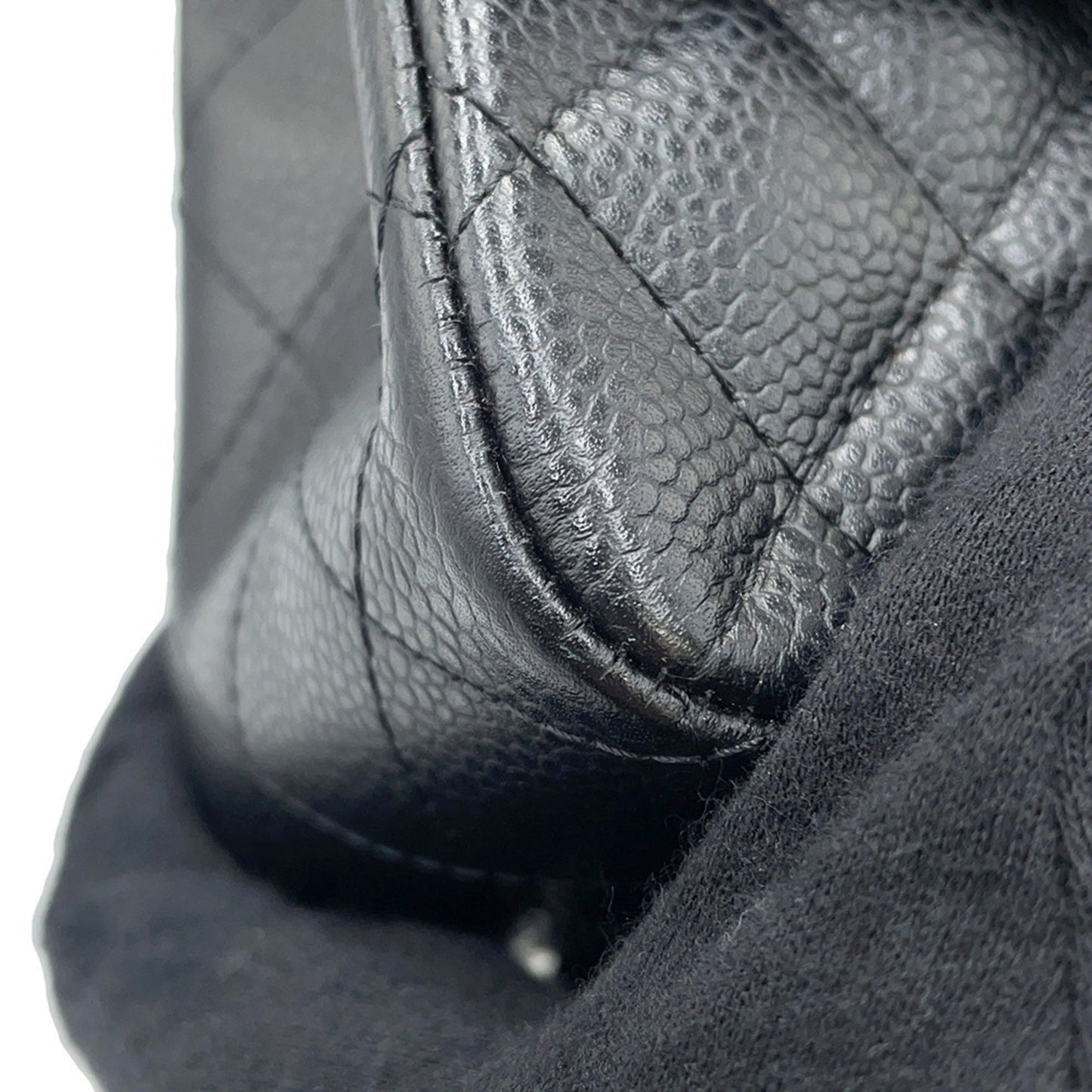 Chanel Calfskin Black Shoulder Bags