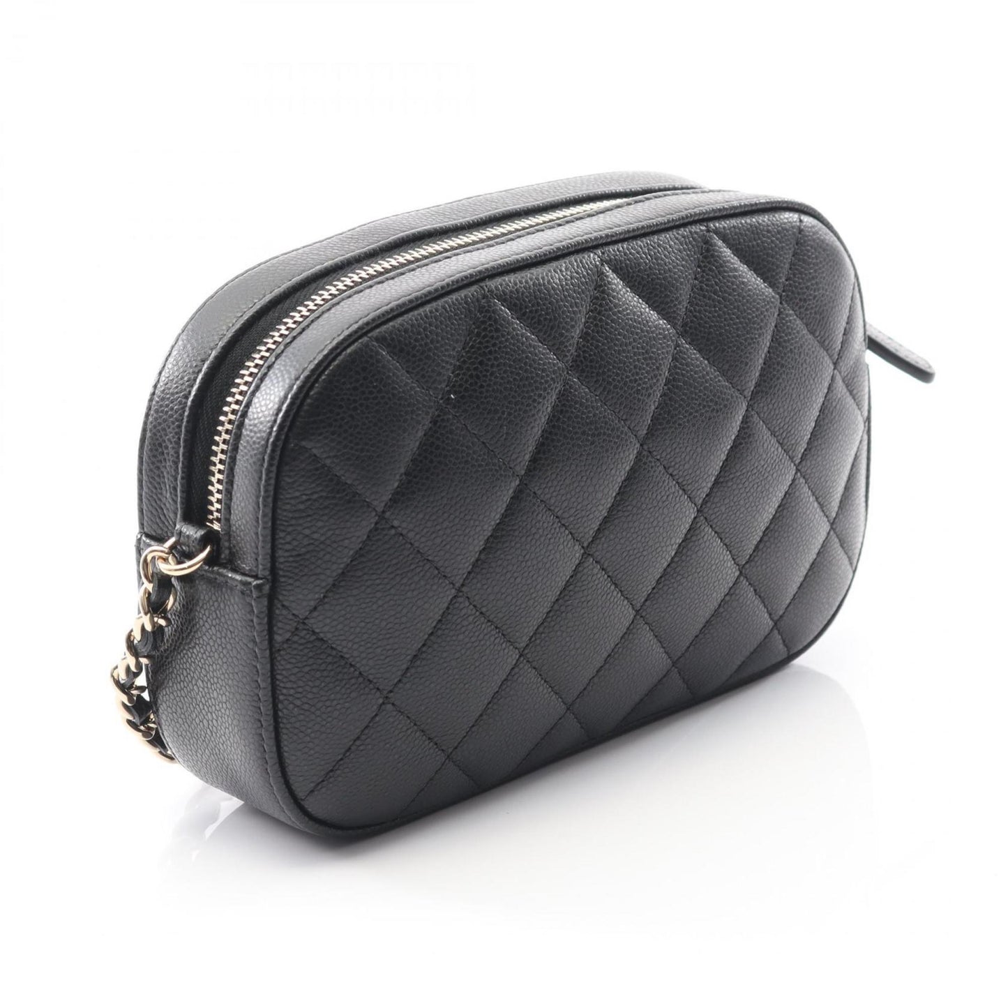 Chanel Calfskin Black Shoulder Bags