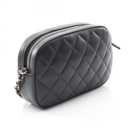 Chanel Calfskin Black Shoulder Bags