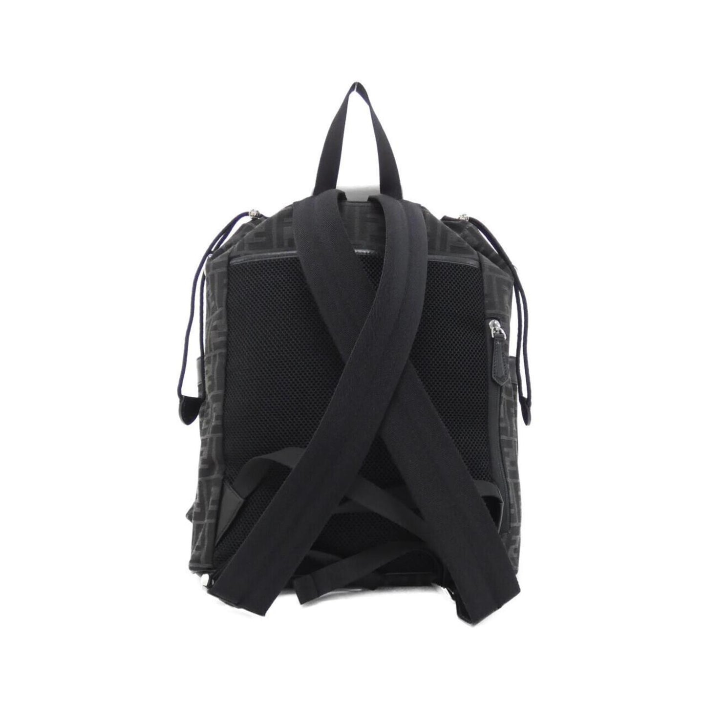 Fendi Canvas Black Backpacks