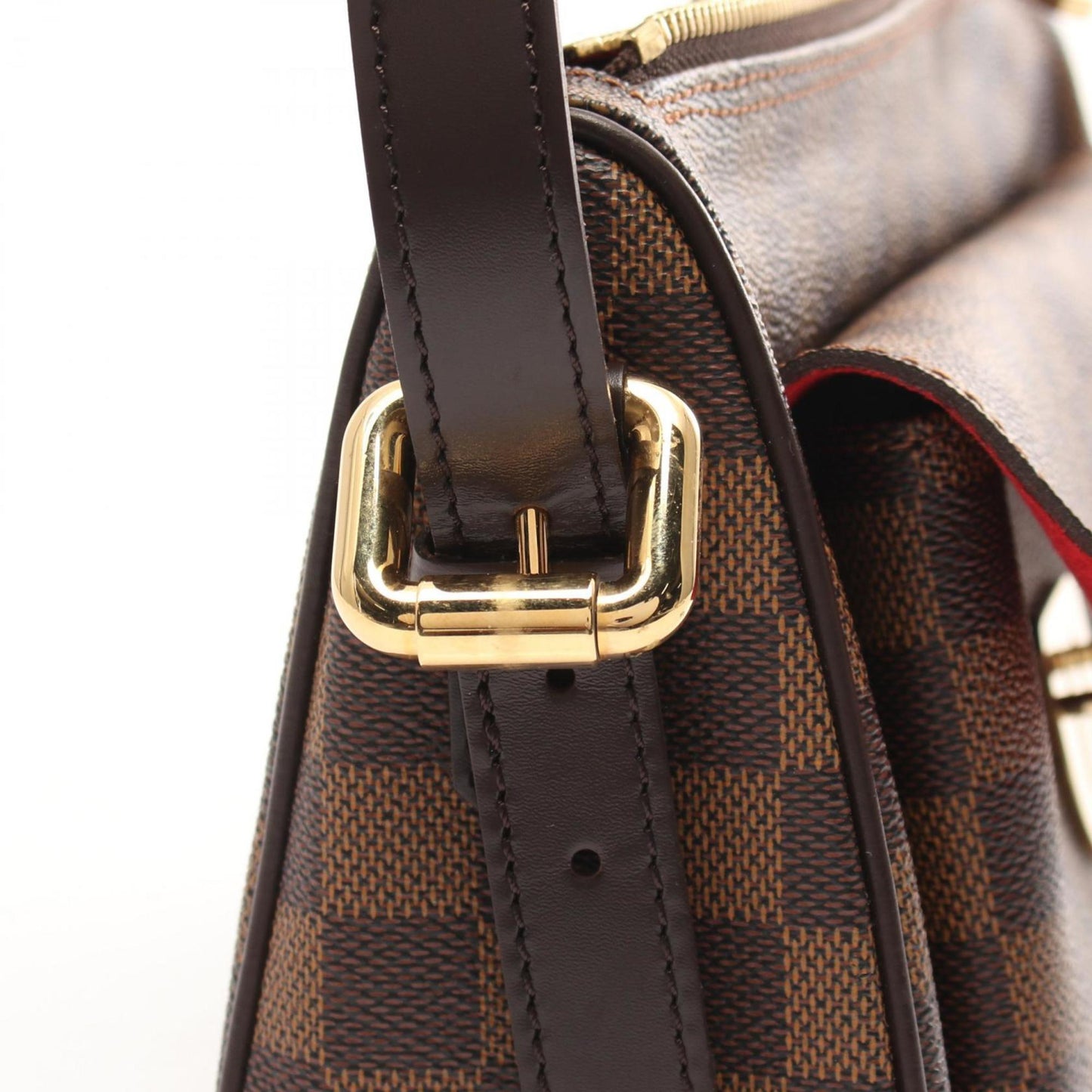 Louis Vuitton Coated Canvas Brown Shoulder Bags
