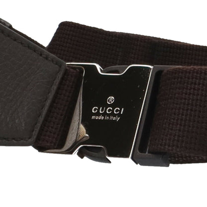 Gucci Canvas Brown Crossbody Bags