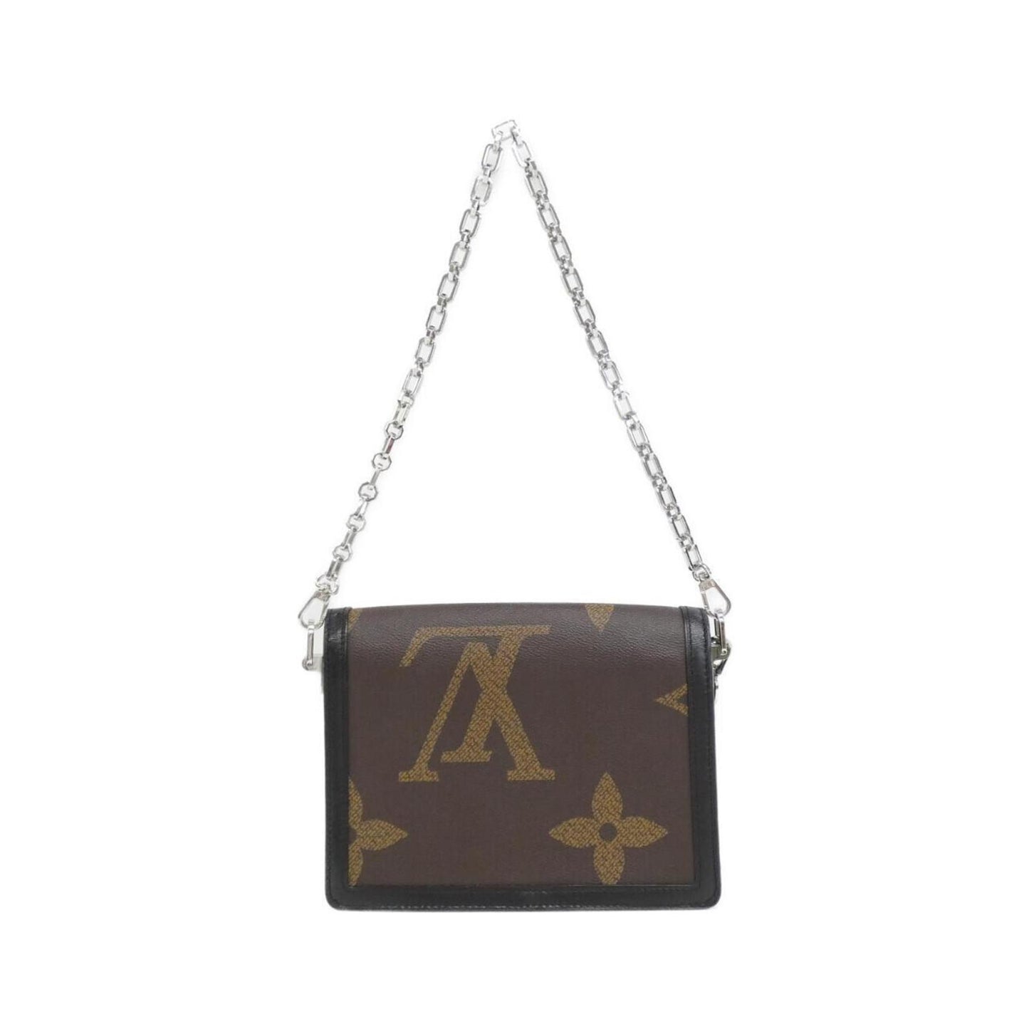 Louis Vuitton Coated Canvas Black Shoulder Bags