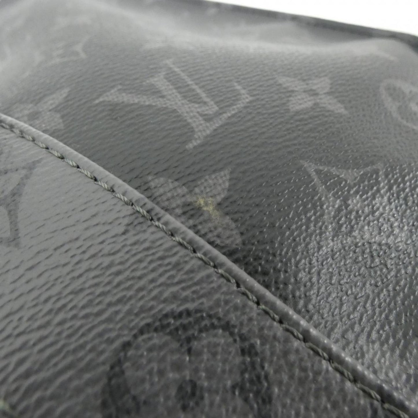 Louis Vuitton Coated Canvas Black Handbags