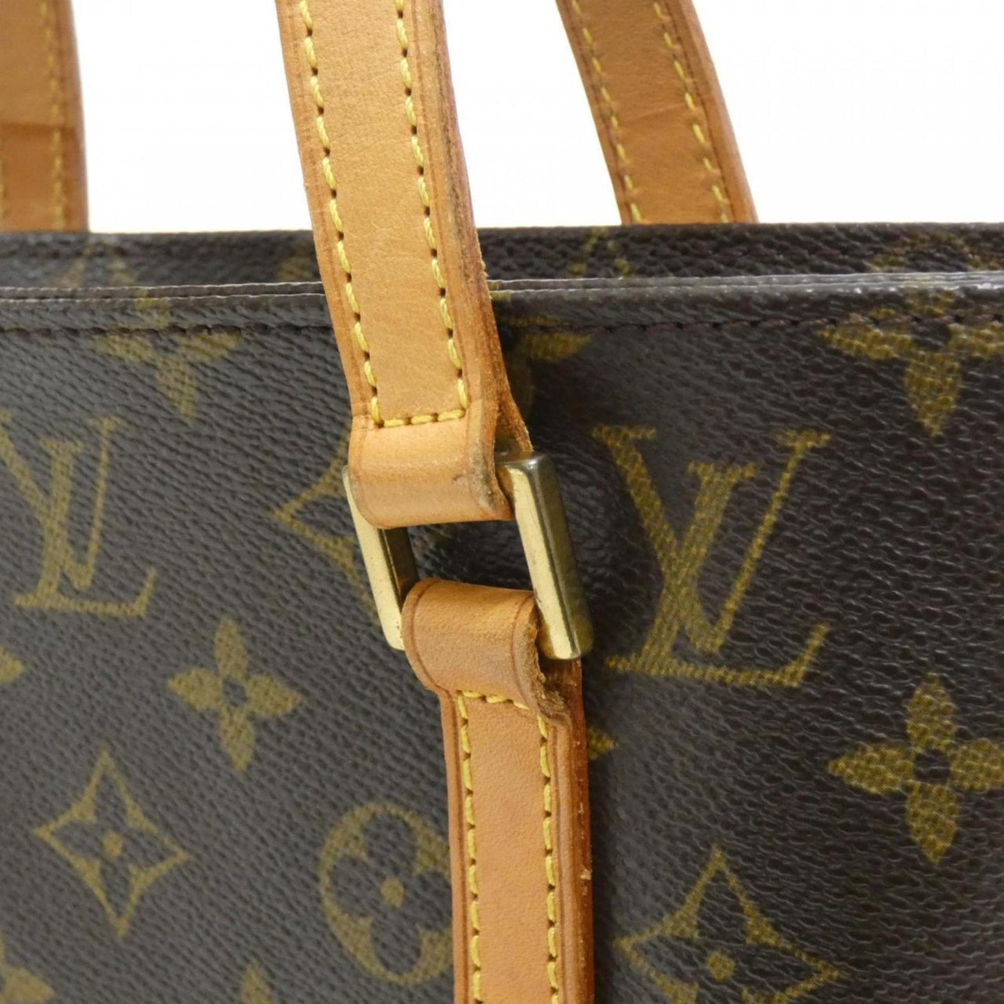 Louis Vuitton Coated Canvas Brown Handbags