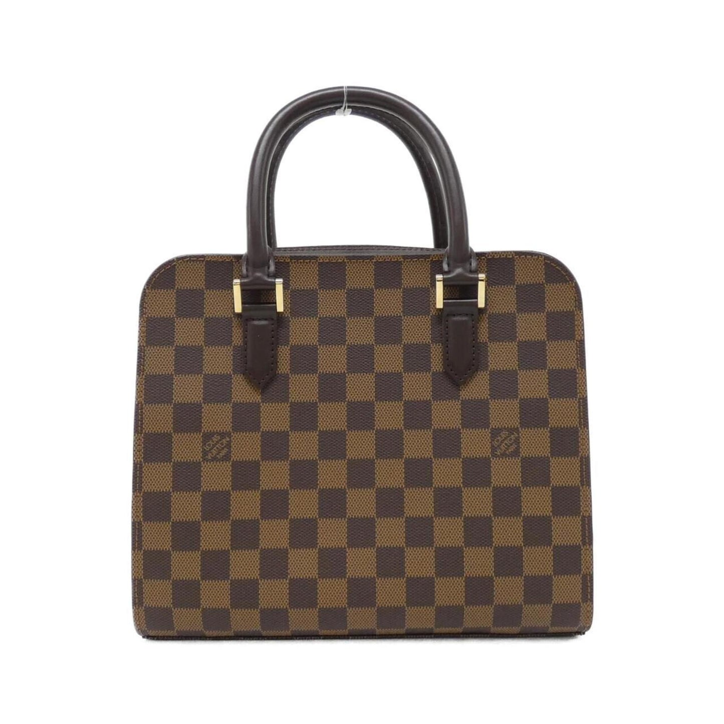 Louis Vuitton Coated Canvas Brown Handbags