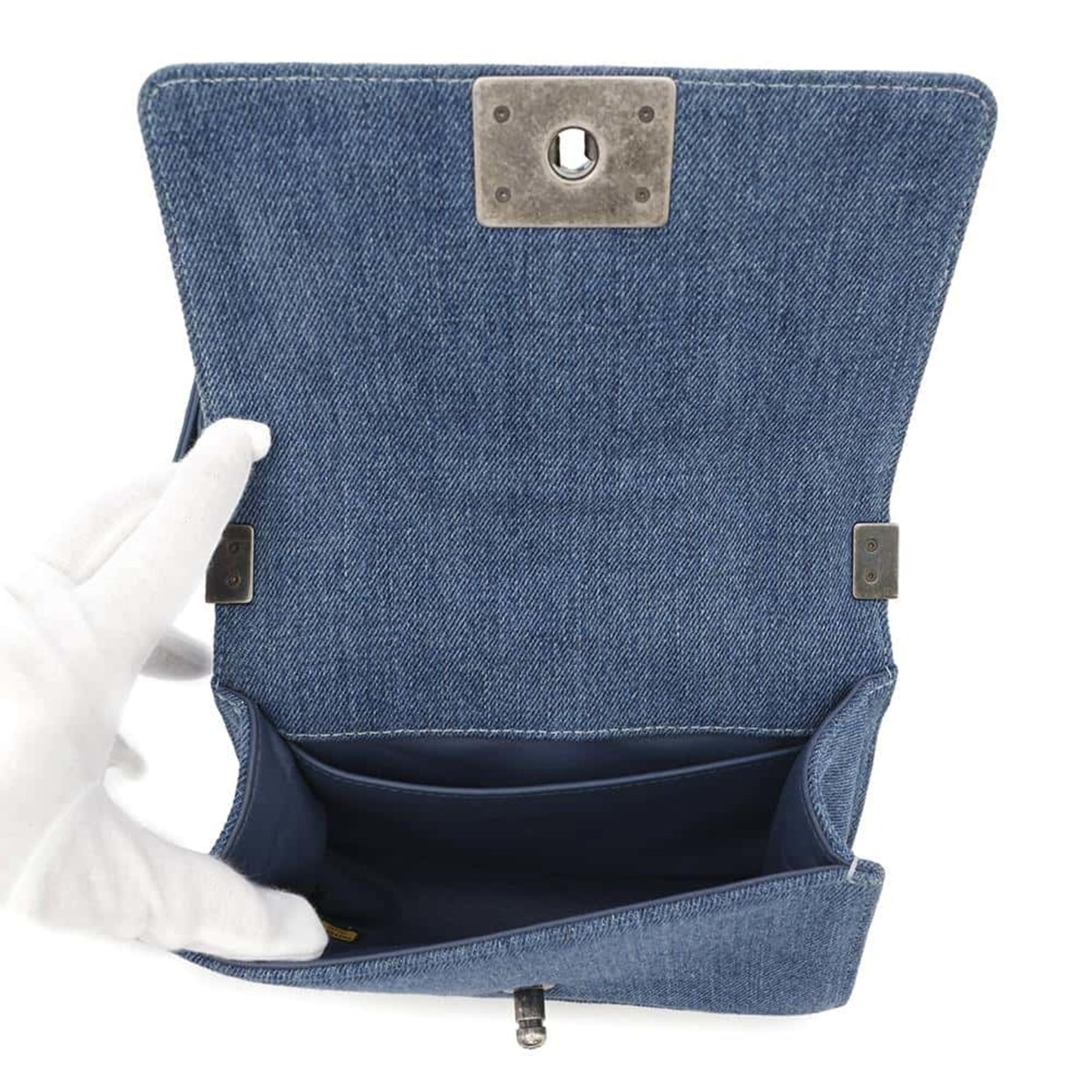 Chanel Denim Blue Shoulder Bags
