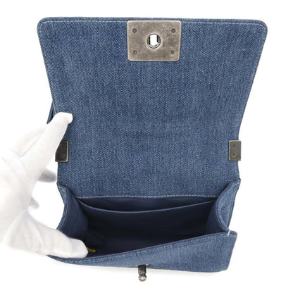 Chanel Denim Blue Shoulder Bags