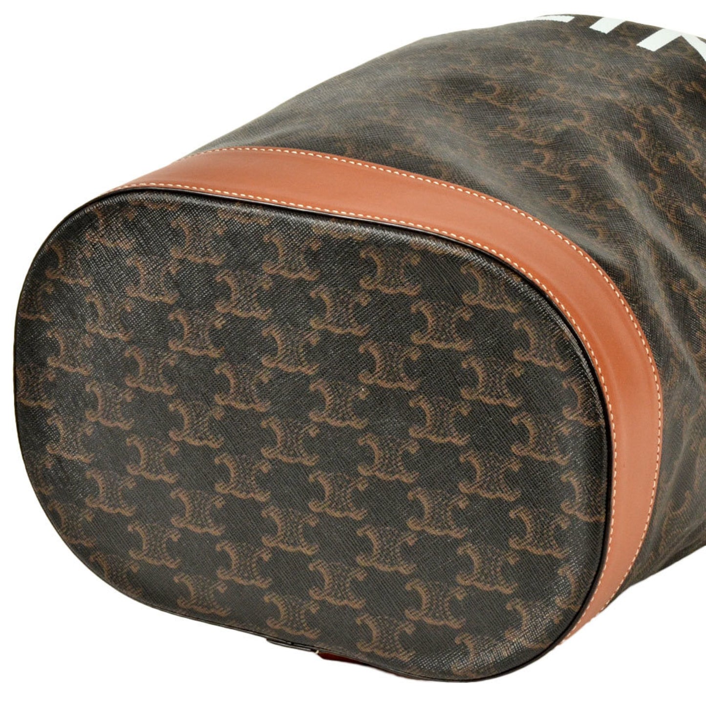 Celine Pvc Brown Shoulder Bags