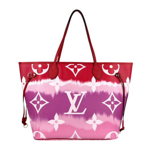 Louis Vuitton Coated Canvas Pink Tote Bags