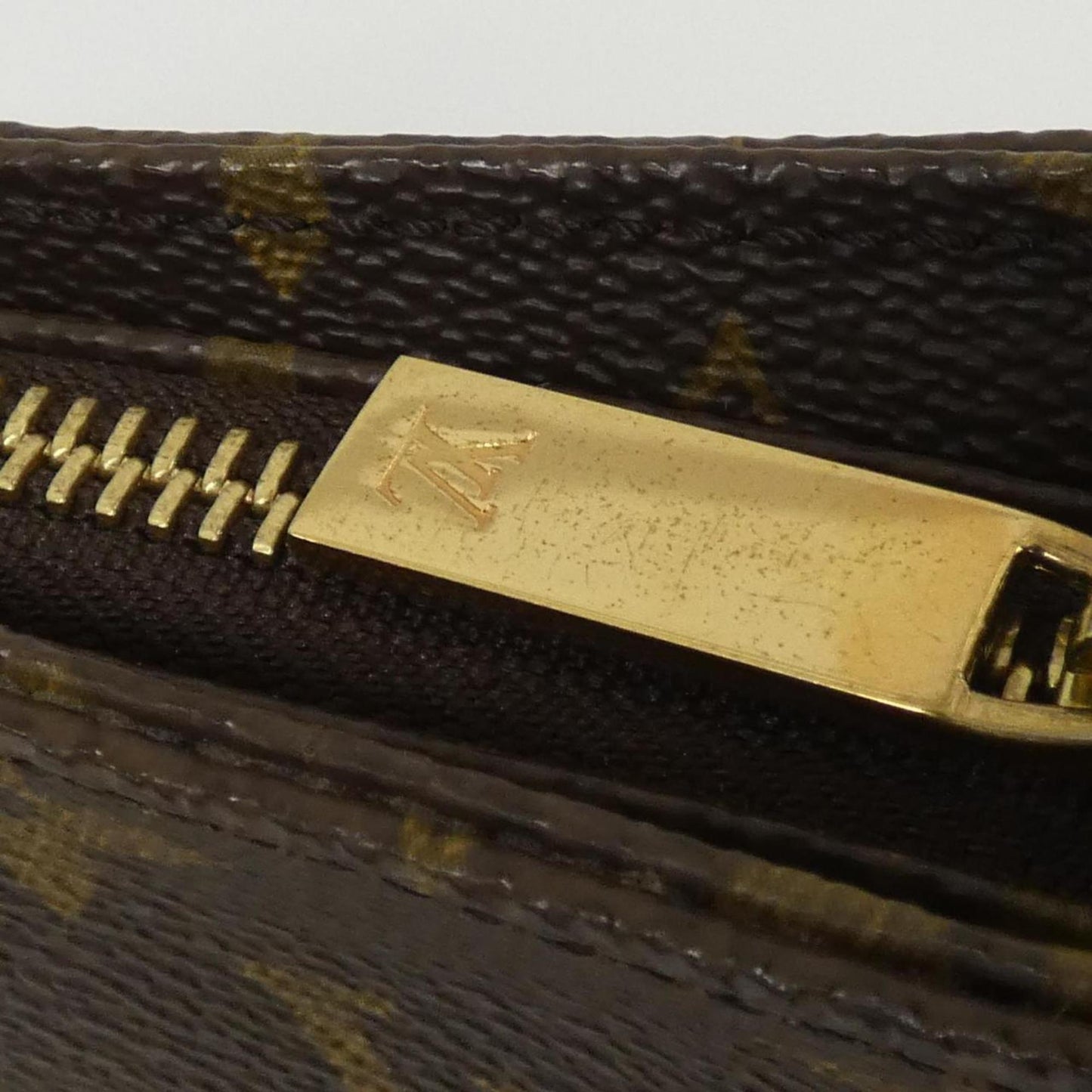 Louis Vuitton Coated Canvas Brown Shoulder Bags