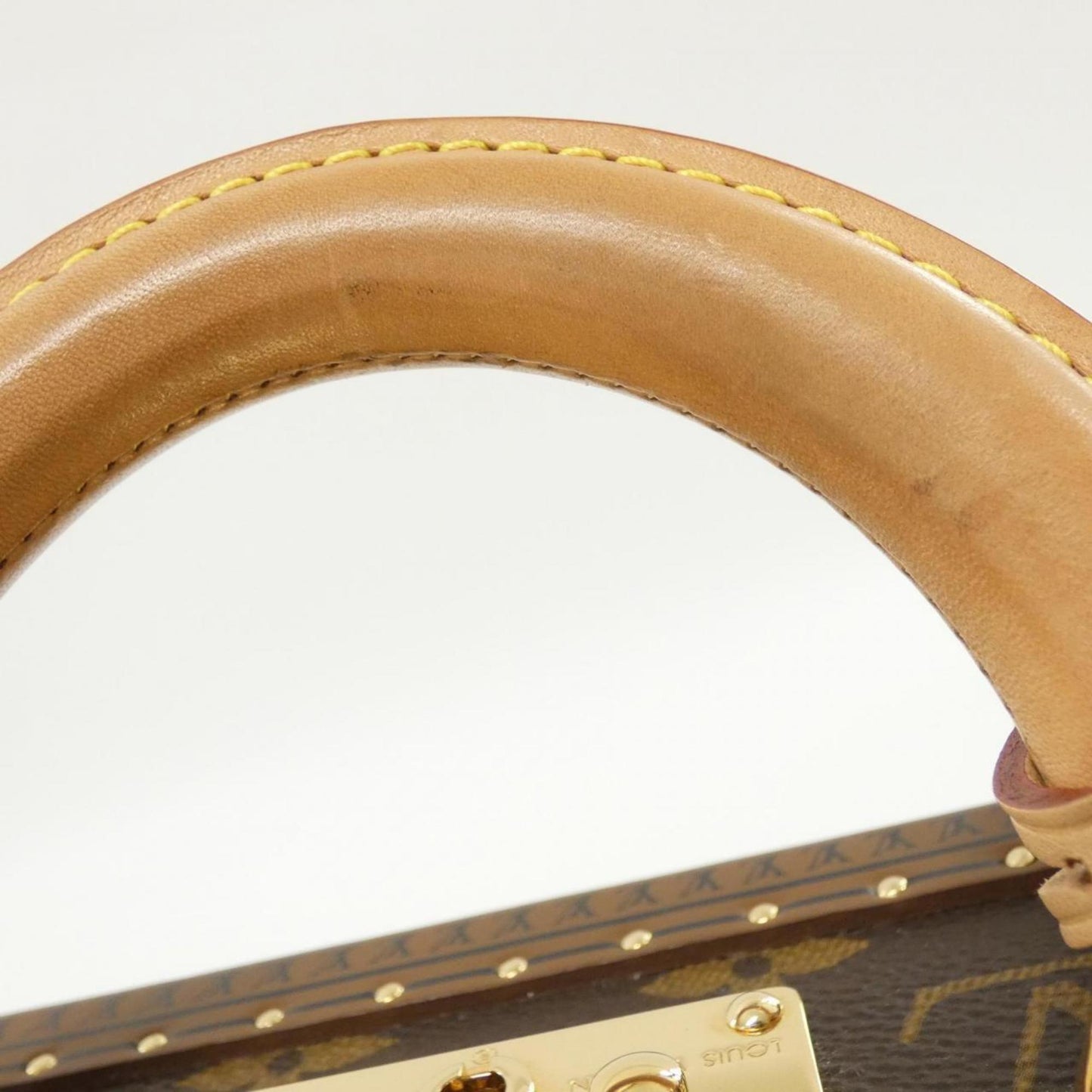 Louis Vuitton Coated Canvas Brown Handbags