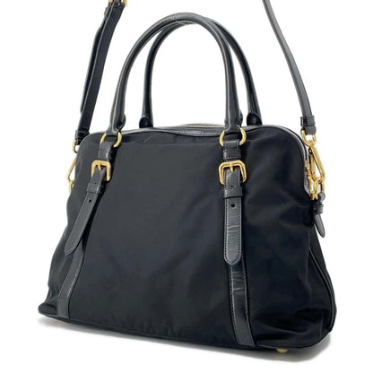 Prada Nylon Black Handbags