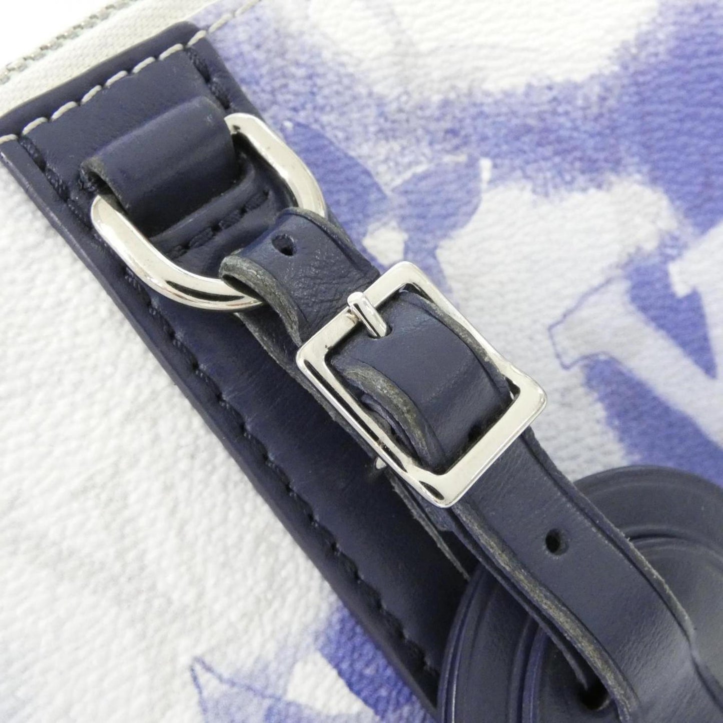 Louis Vuitton Coated Canvas Blue Travel Bags