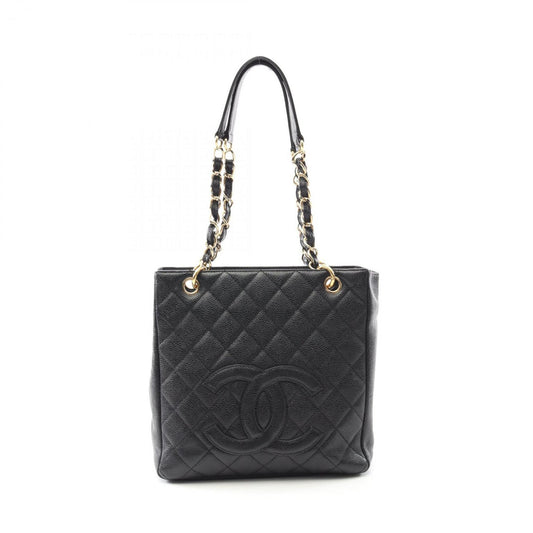 Chanel Calfskin Black Tote Bags