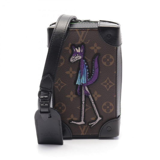 Louis Vuitton Coated Canvas Black Shoulder Bags