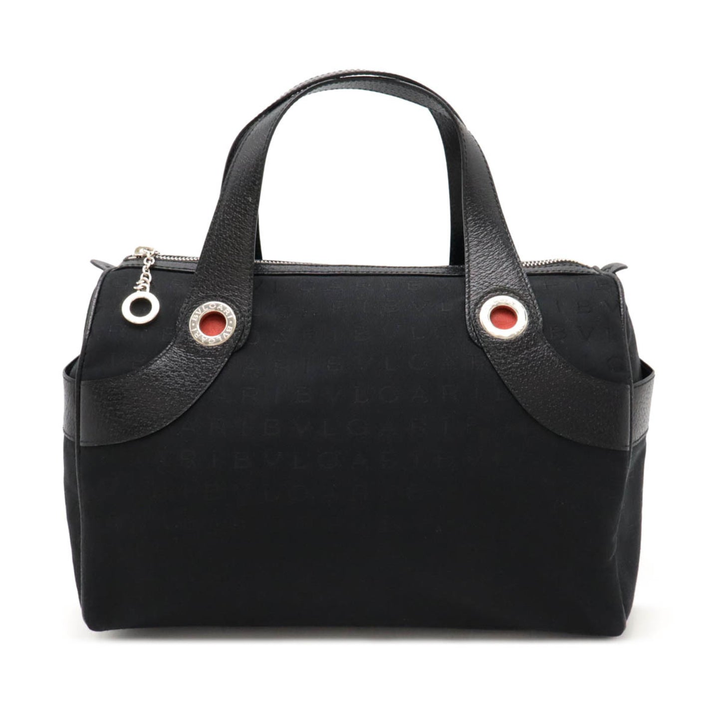 Bvlgari Canvas Black Handbags