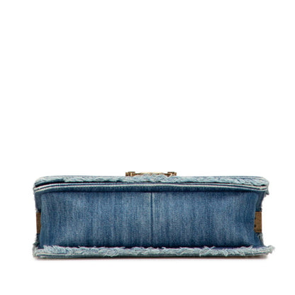 Chanel Denim Blue Handbags