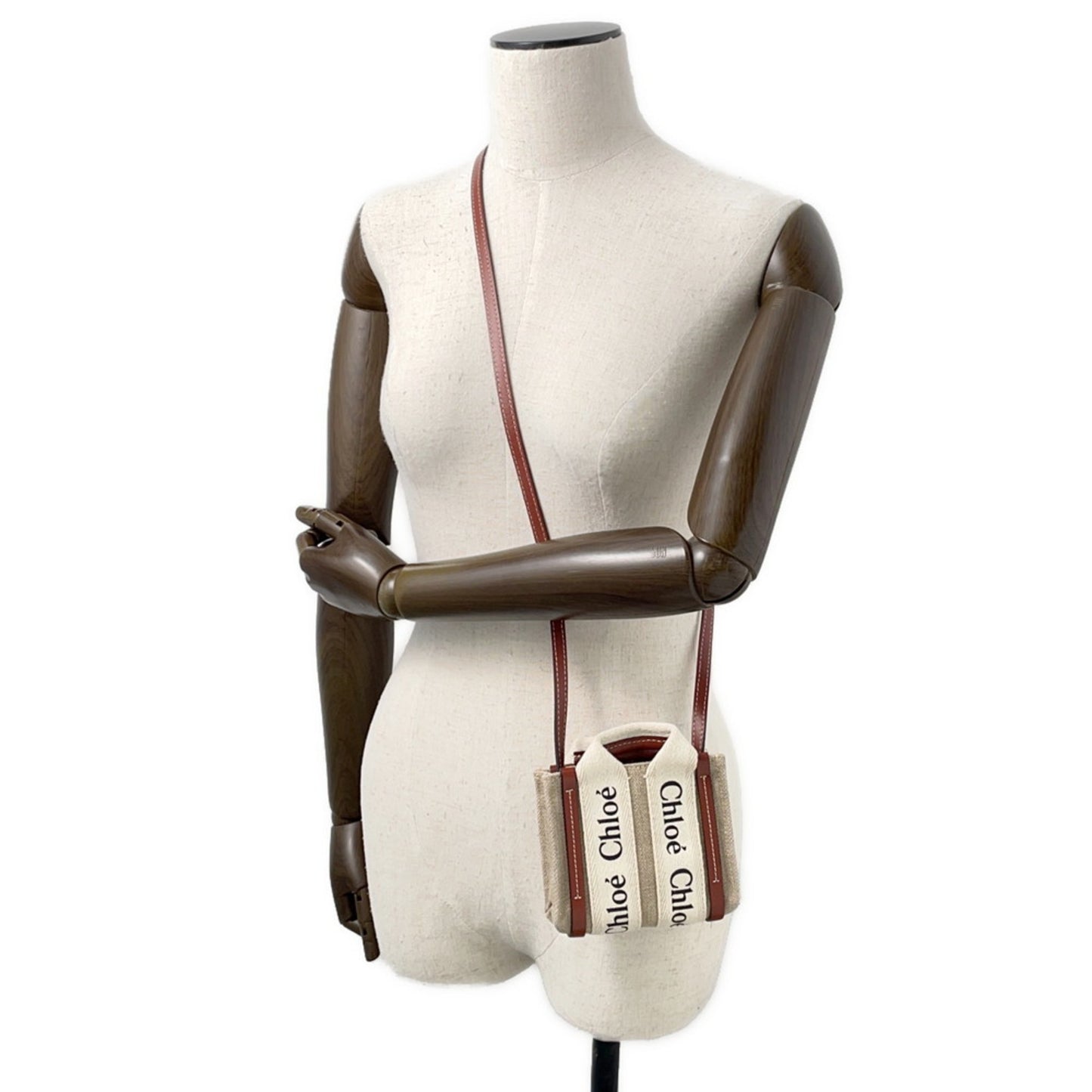 Chloé Canvas Brown Handbags