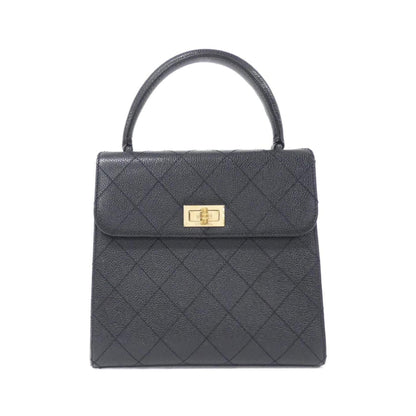 Chanel Calfskin Black Handbags