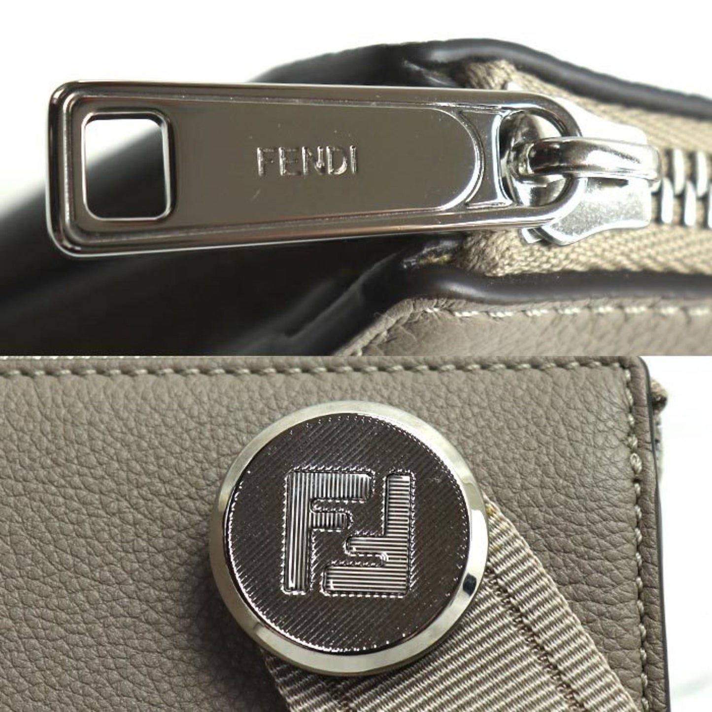Fendi Others Gray Clutch Bags