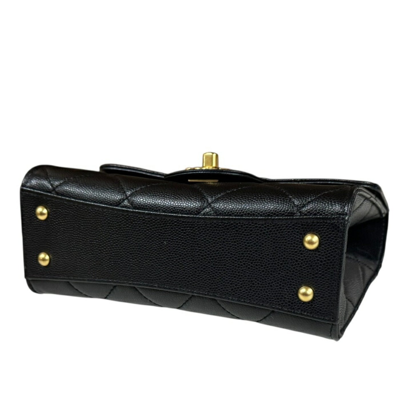 Chanel Calfskin Black Shoulder Bags