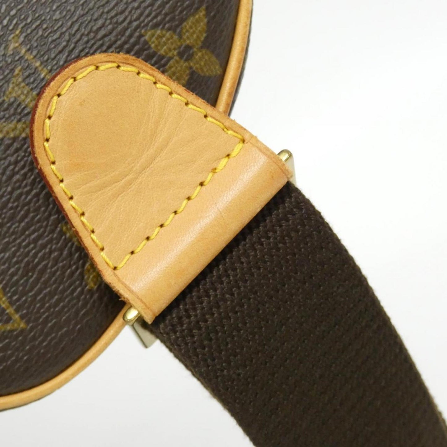 Louis Vuitton Coated Canvas Brown Shoulder Bags