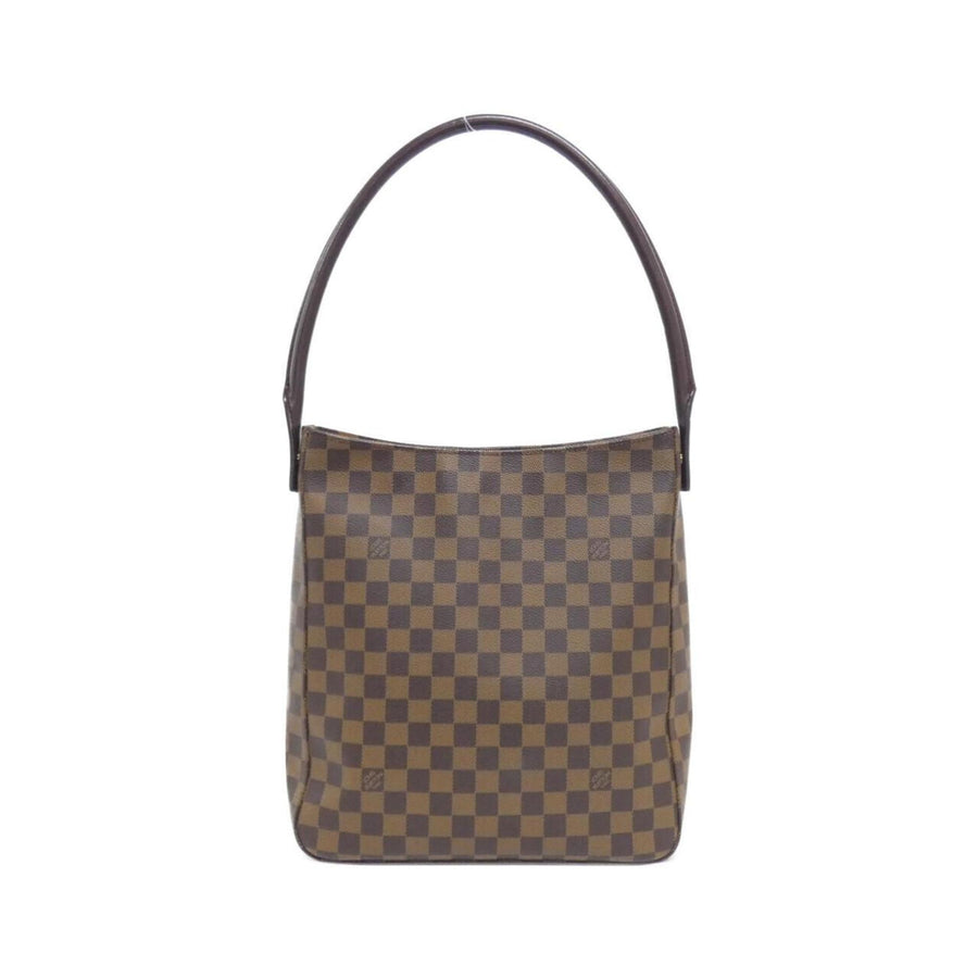 Louis Vuitton Coated Canvas Brown Shoulder Bags