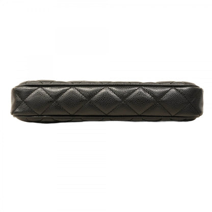 Chanel Calfskin Black Shoulder Bags