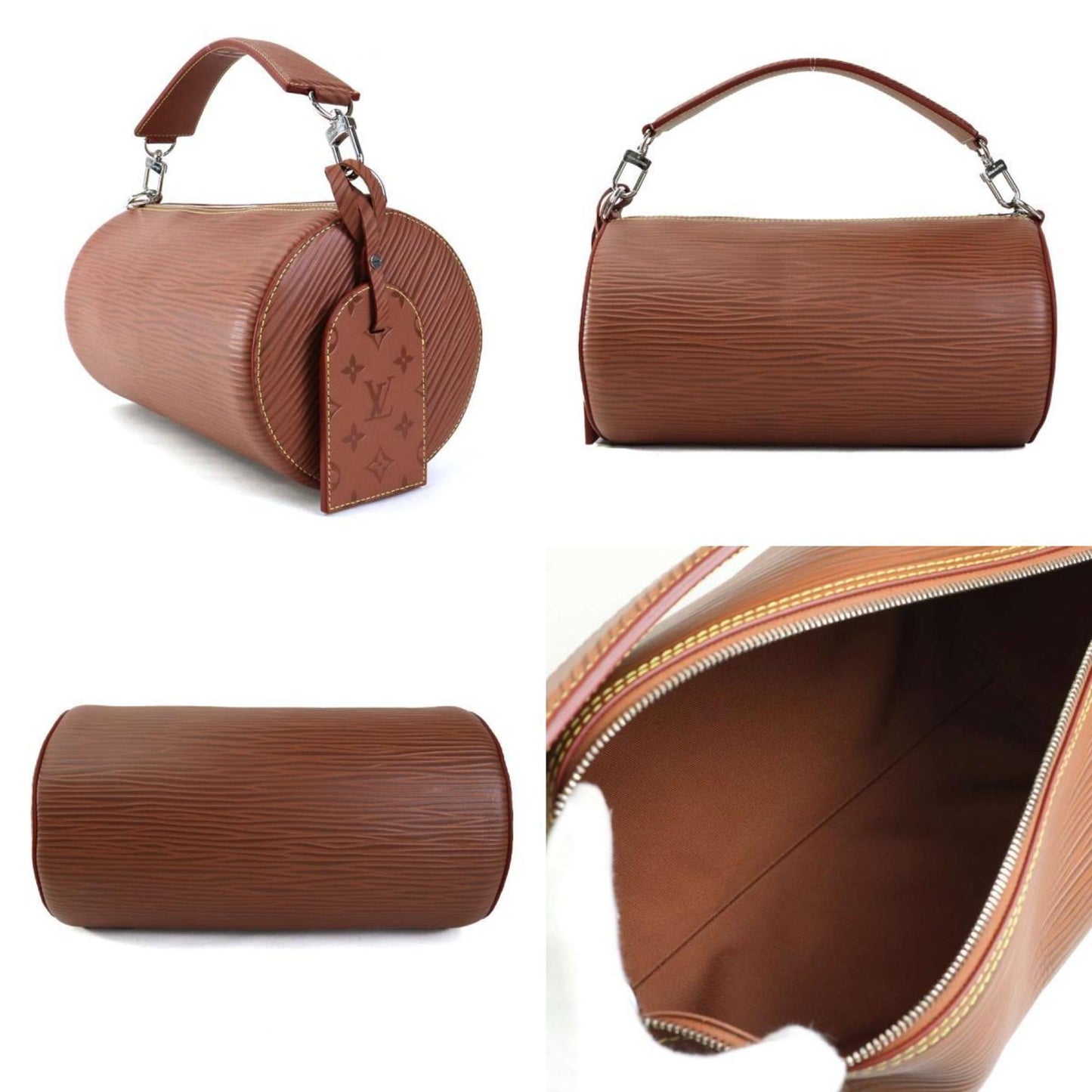 Louis Vuitton Epi Brown Handbags